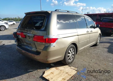 2008 Honda Odyssey Ex-L z USA, uszkodzony, nr VIN 5FNRL38738B079324